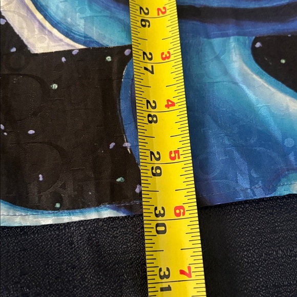 Dior Blue and Black Patterned Shirt - Picture 5 of 8